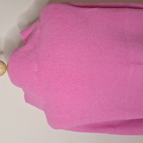 Free People “Ottoman Slouchy Tunic” (electric pink) Size M - Picture 7 of 11